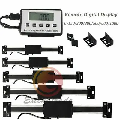 DRO Digital Readout Linear Scale Magnet Remote LCD Display CNC Milling Lathe • $40.99