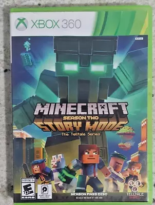 Minecraft Story Mode Season Two (2017) - Microsoft Xbox 360 - No Manual  • $19.99