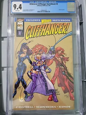 Wildstorm Cliffhanger Sketchbook 0 CGC 9.4 • $15