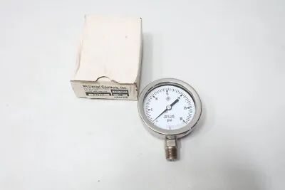 Mcdaniel Controls KB Pressure Gauge 1/4in Npt 0-30psi • $27.48