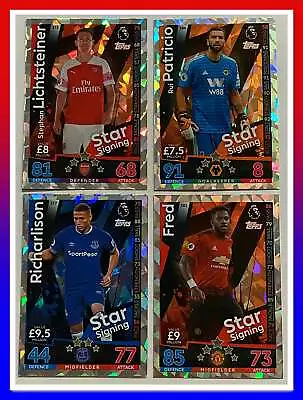 18/19 Topps Match Attax Premier League Trading Cards  -  Star Signing • £0.99