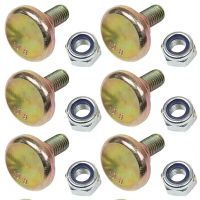 $27.85 • Buy 6 Pack Disc Mower Blade Bolts Nuts For Vicon CM165 CM167 CM1700 CM240 81160WN6