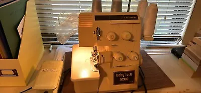 Juki Baby Lock 5260 Serger Sewing Machine Vintage Japan RARE READ! • $225