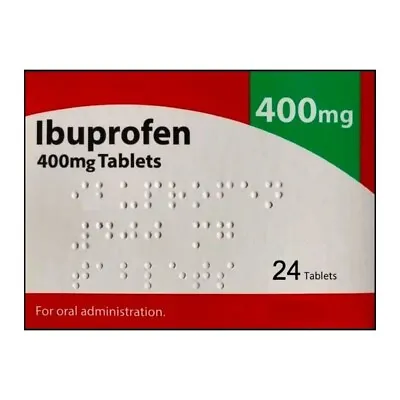 Ibuprofen - 24 X 400mg Tablets (Brand May Vary) - EXP 06/2024 • £2.49