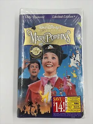 SEALED Marry Poppins Masterpiece Collection VHS VINTAGE Disney Collectors Item • $10