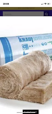 £20 • Buy Knauf Loft Insulation Combi Cut 44 Earthwool Roll 200mm 6.84m²