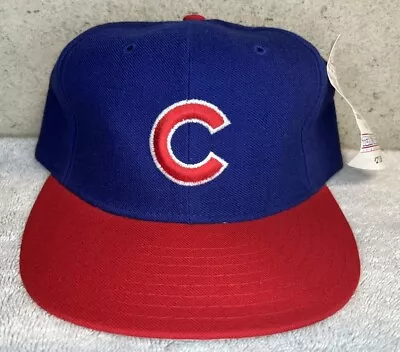 Vintage NWT Chicago Cubs MLB Hat New Era Diamond Collection Size 7 ⅜ Fitted Cap • $44.95