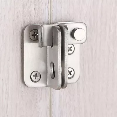 Stainless Steel Anti Theft Door Lock Gate Hasp Staple Padlock Clasp Shed Latch • £5.36