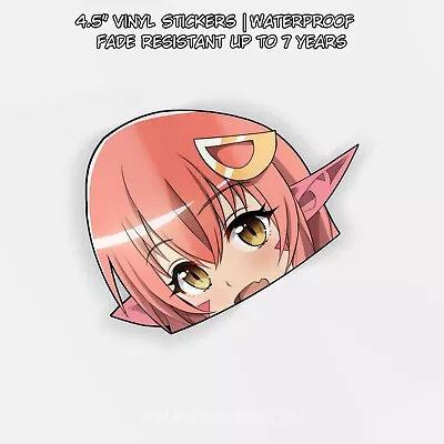 Monster Musume - Miia | Cute Vinyl Anime Sticker JDM Window Peeker • $4.10