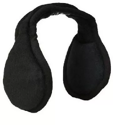 180s Chesterfield Wool Black Adjustable Behind-the-Head Ear Warmer/ Muffs NEW! • $15.99