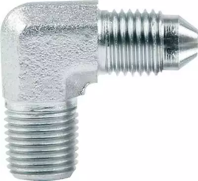 Allstar Performance Brake/Oil System Adapter Fitting 90 Degree 1/8  NPT To -3AN • $10.60