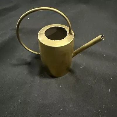 Vintage Brass Long Nose Watering Can Miniature  • $17