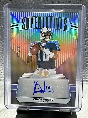 2023 Illusions Vince Young Superlatives Auto /50  • $10.50