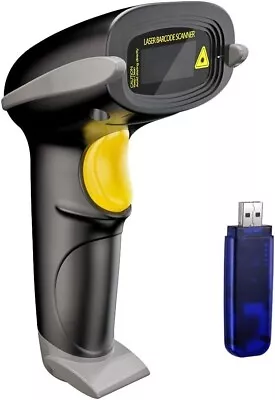 NADAMOO Mini Wireless Barcode Scanner Compatible W/ Bluetooth Function Bur3003 • $19.99