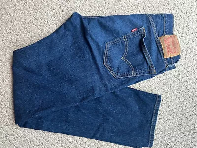 Lot Of 2 Levi's 505 Regular Fit Straight Mens 32x32 Denim Jeans Blue • $45