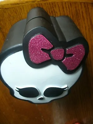  Monster High Coin Bank 1st Generation Black Pink Bow MADE BY MATEL • $115.25