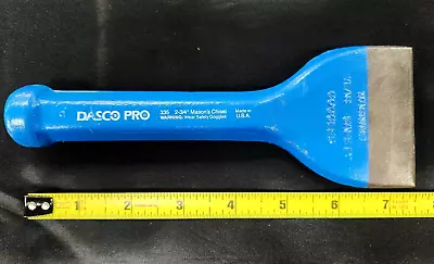 Qty 1 New Dasco Pro 335 Masons Chisel 2-3/4 X 7 1/2 Made In Usa • $18.99