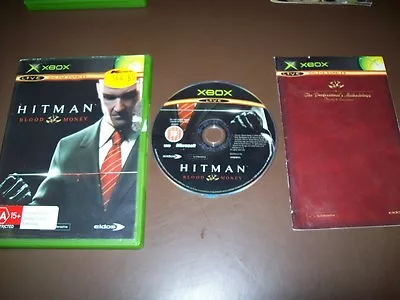 Hitman Blood And Money Great Original Xbox Game  • $19.95