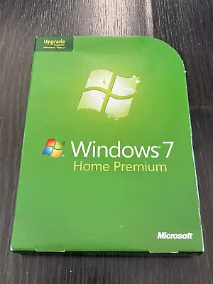 Microsoft Windows 7 Home Premium Upgrade For Windows Vista 32-bit 64-bit W/ Key • $21.80