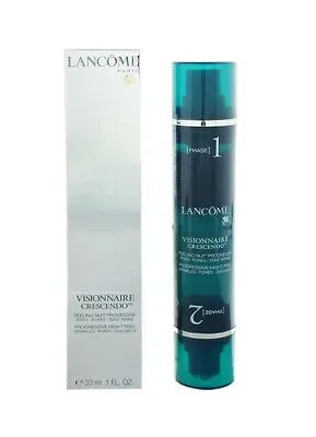 Lancome Visionnaire Crescendo 2 Phase Progressive Night Peel 30ml Brand New • £19.99