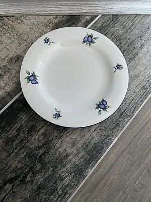 £3.45 • Buy Royal Doulton Everyday Blueberry Range 6.5  Side Tea Bread Plate Ex. Condition
