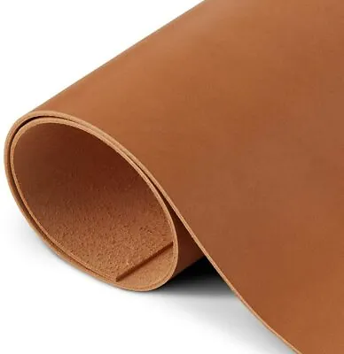 $64.45 • Buy USA Leather Hide Vegetable Tanned Tooling Leather Cowhide Leather 2.0mm Sheet