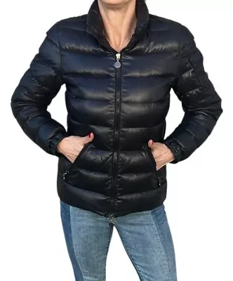 Moncler Women's Black Puffer Down Jacket Blackout Dan Holdsworth Size 1 Small • $799.99