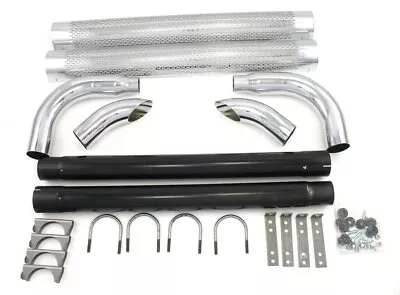 Patriot Exhaust Chrome Side Pipes - 50in • $450.79
