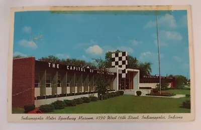 Vintage Indy 500 Postcard Memorabilia 1962 IMS Indianapolis 500 • $13.95