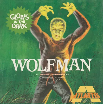 The Wolfman Glow-In-The-Dark Model Kit Atlantis Models Ex Aurora • £48.95