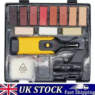 Laminate Floor Worktop Mending Tool Repair Kit Furniture Scratch Fix Wax System • £18.39