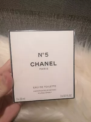  Genuine Chanel No5 Twist And Spray Eau De Toilette Purse Spray • £120