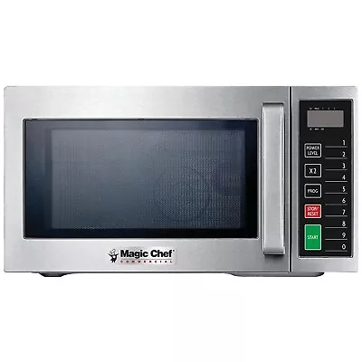 Magic Chef .9 Cubic-ft Commercial Microwave Silver (MCCM910ST) MCPMCCM910ST • $299.99