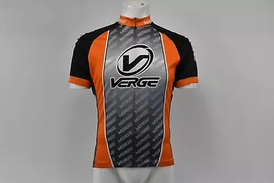 Verge Men's S/S Cycling Jersey Orange/Grey/Black Orange Cuff Large Brand New • $16