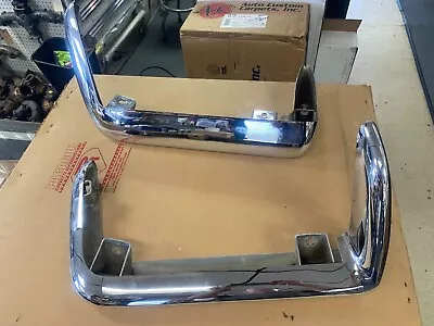 Original GM 68-73 Corvette C3 Chrome Rear Bumpers  - NICE - • $349.99