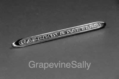 Vintage Stove Parts Original Gaffers & Sattler Stove Logo Emblem Badge - 7.0  • $55