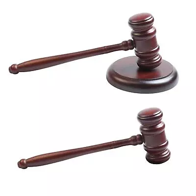 £13.45 • Buy En Gavel  Costume Gift Toy En Gavel Cosplay S For Judge Lawyer Auction Court