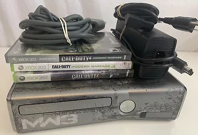 Xbox 360 S Call Of Duty Modern Warfare 3 MW3 320GB Console Bundle + (3) Games • $149