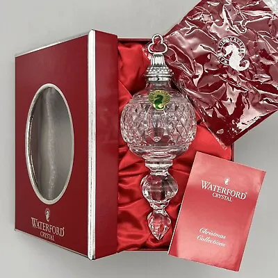 $74.95 • Buy WATERFORD Xmas 2008 SHEELIN SPIRE Cut Crystal Ornament CLEAR 146650 BOX Glass