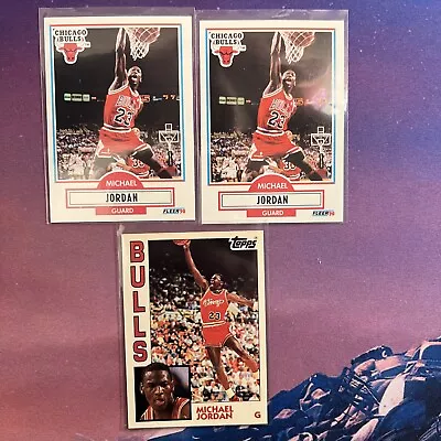 1990 Fleer & 1993 Archives Michael Jordan Lot • $3