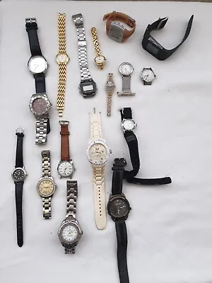 Job Lot 17 X Mixed Watches Timberland.Reflex.Casio.Timex.Hamnett.Ice.Sekonda Etc • £21.99