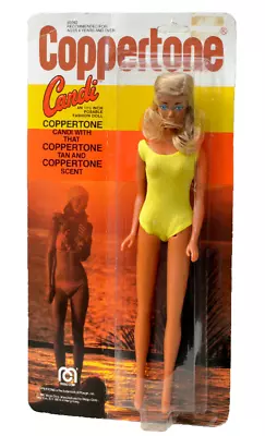 1980 Mego Coppertone Candi Posable Doll NIB Sealed Vintage Barbie • $86.99