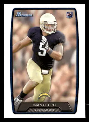 Manti Te'o 2013 Bowman Rookie Card #200 Notre Dame • $0.99
