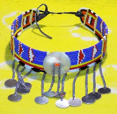 African Maasai Choker Necklace Masai Massai Ethnic Tribal Boho Gypsy Jeec6 • $17.97