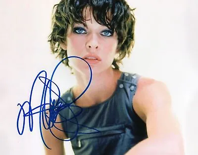 Milla Jovovich Autographed Signed A4 Pp Poster Photo Print 10 • £6.89