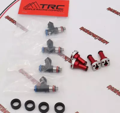 TRC TURBO 1300cc FUEL INJECTORS KIT (4) FOR K20 K24 K Series  E85  SAFE! • $339.99