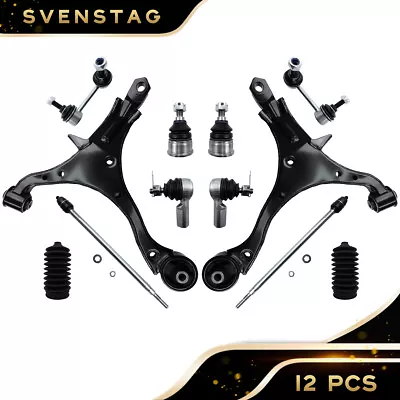 SVENSTAG Control Arm With Sway Bar Tie Rod For 2002 -2006 Honda CR-V - 12Pcs • $121.99