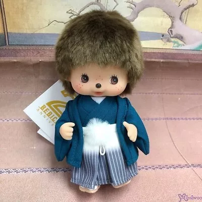 223145 Monchhichi Baby Bebichhichi S Size Plush 2023 Kimono BOY ~ NEW ~ Mimiwoo • $30.55