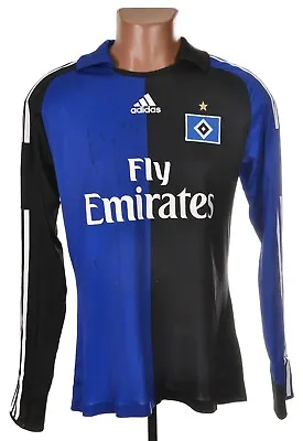 Hamburg Sv Germany 2008/2010 Away Football Shirt M Player Issue Signed • £149.99