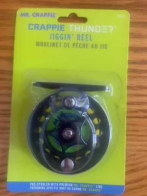 Lew's Ctj1 Mr. Crappie Thunder Jiggin' Reel • $19.79